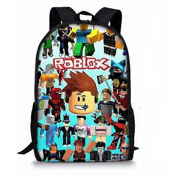 New 3D Roblox School Bag Lunch Bag Pencil Case 3-pack Backpack Rucksack Backpack