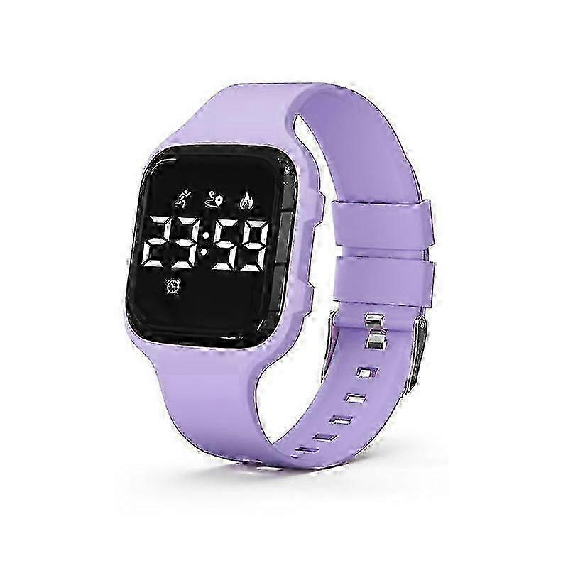 ساعة أطفال ، ساعة رقمية للأولاد والبنات ، ساعة رياضية مع متتبع اللياقة البدنية ، منبه ، ساعة توقيت ، بدون تطبيق ومقاوم للماء ، ساعة للأطفال الذين تتراوح أعمارهم بين 5-12