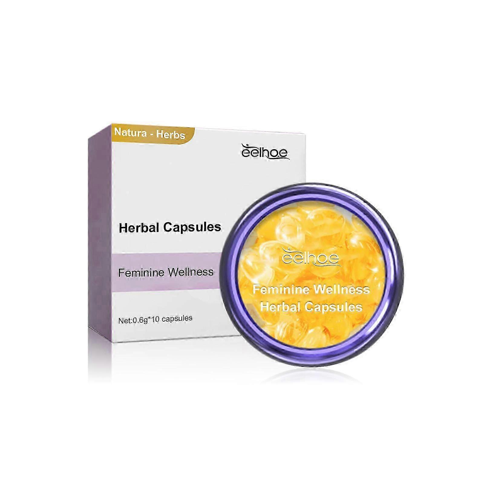Women's Herbal Capsules - Relieve Itching, Odor Control & Intimate Health Support