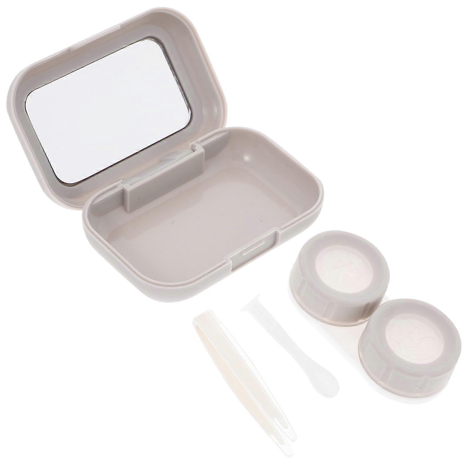 Contacts Case with Tools for Storage 1Set Portable Travel Holder