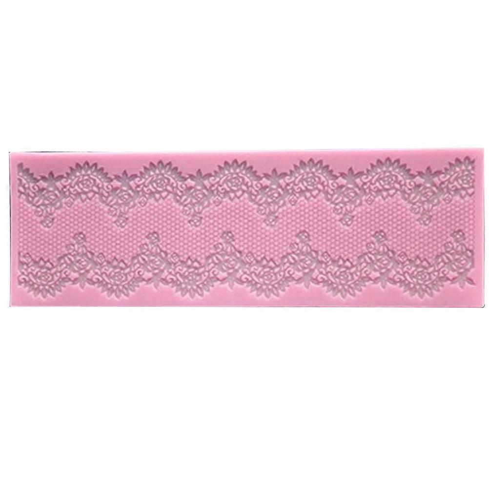 Fondant Mold Creative Rose Design Baking Mould for Decoration 2Pcs