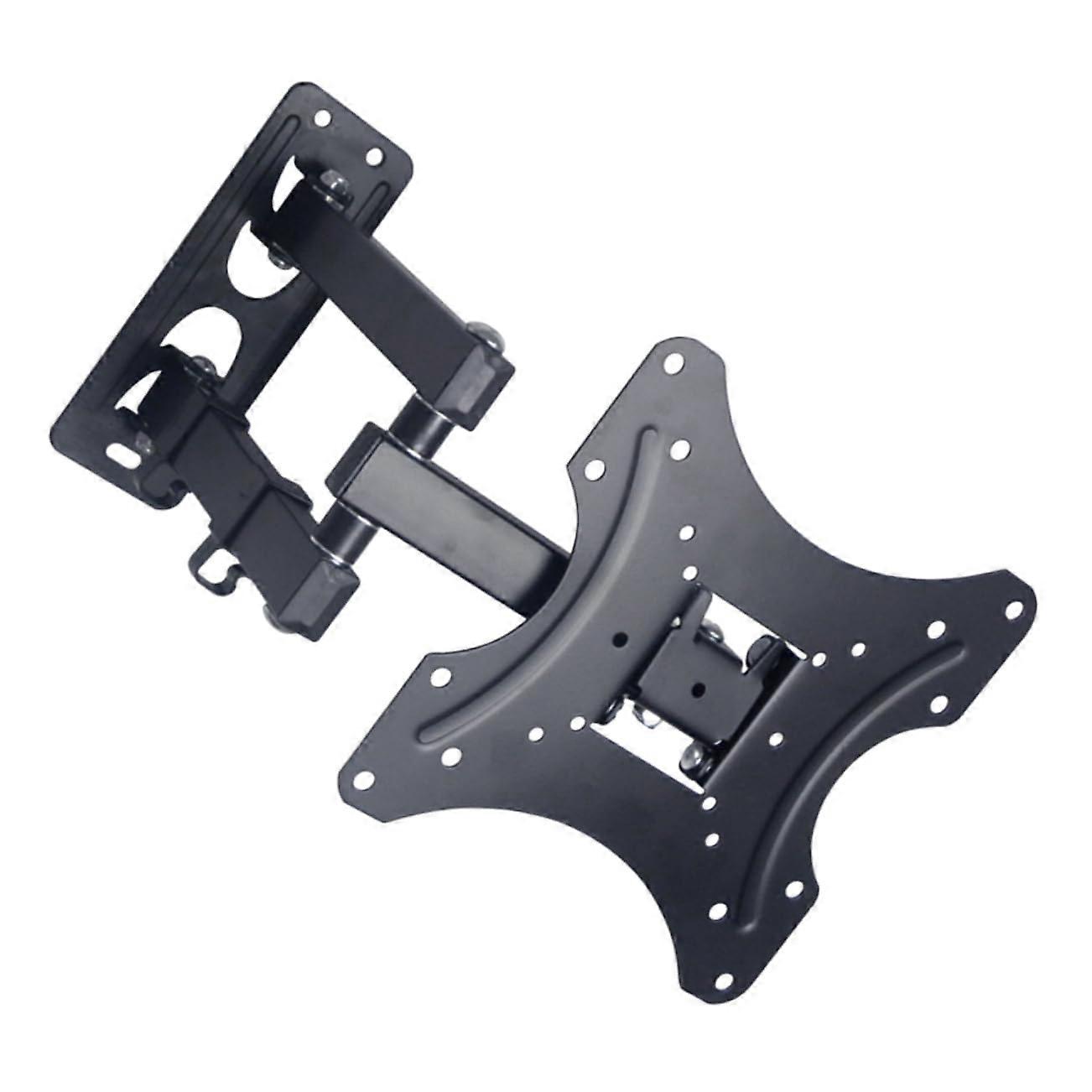 Telescopic LCD TV Wall Mount Bracket with Extendable Swivel Tilt for Corner Installation, Fits Flat Panel TVs Up to 55 Inches