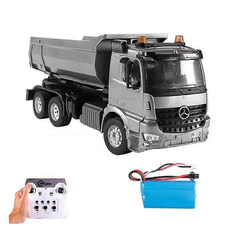 DOUBLE E E590 1/20 RC camion �� benne basculante chenilles t��l��commande mod��le de voiture chargeur ��lectrique alliage v��hicule d'ing��nierie j