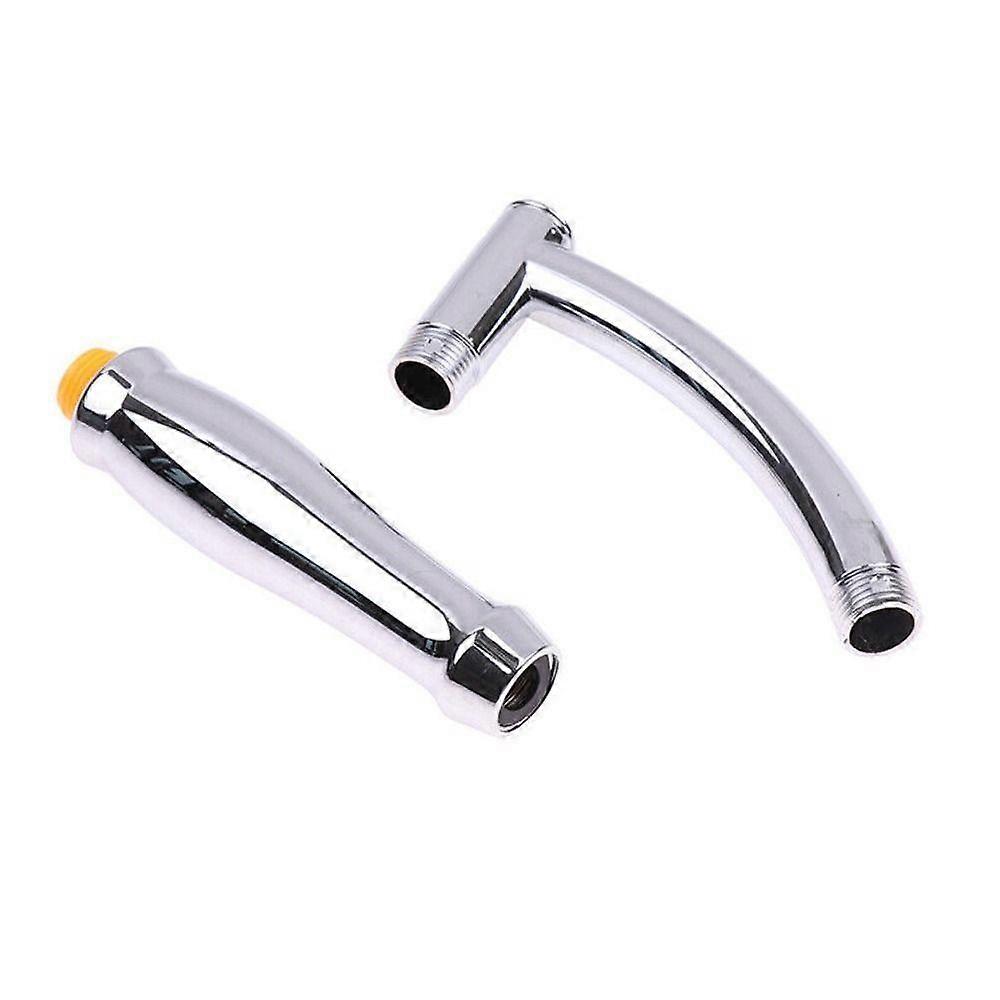 ABS Shower Nozzle Rod Dual-purpose Hand Adjustable Kit Practical Shower Head Extension Arm  Bath