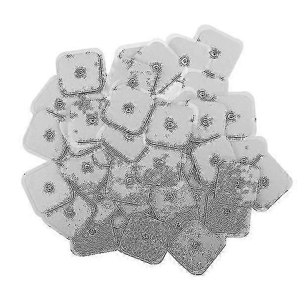 50pcs Physiotherapy Electrode Pads, Massage Electrode Pads Physiotherapy Instrument 3.5 Key Patch