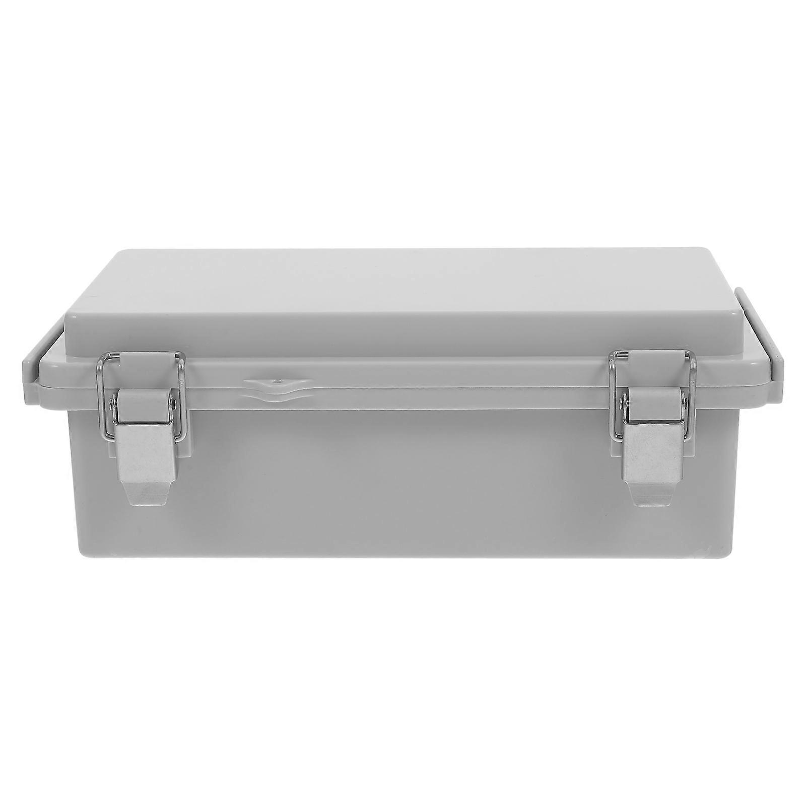 Junction Box Electrical Junction Box for Connecting Outdoor Grey Case