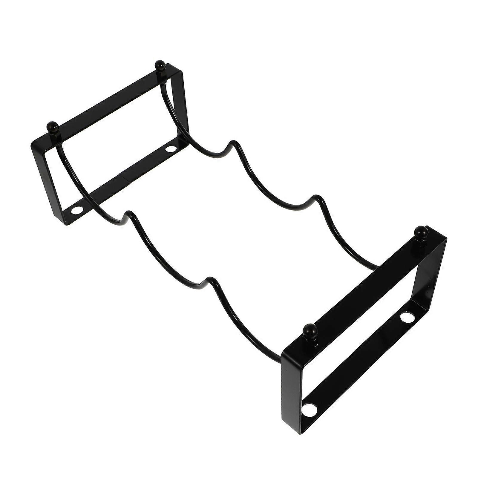 Black Iron Rack for Storage 1Pcs Creative Stackable Stand