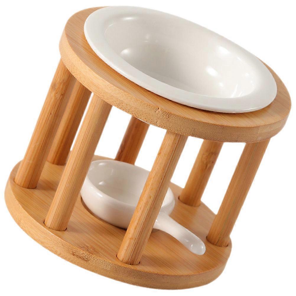 Essential Oils Burner Scent Diffuser Cafe Decor Ceramic Warming Essential Oil 13x10cm 1Set