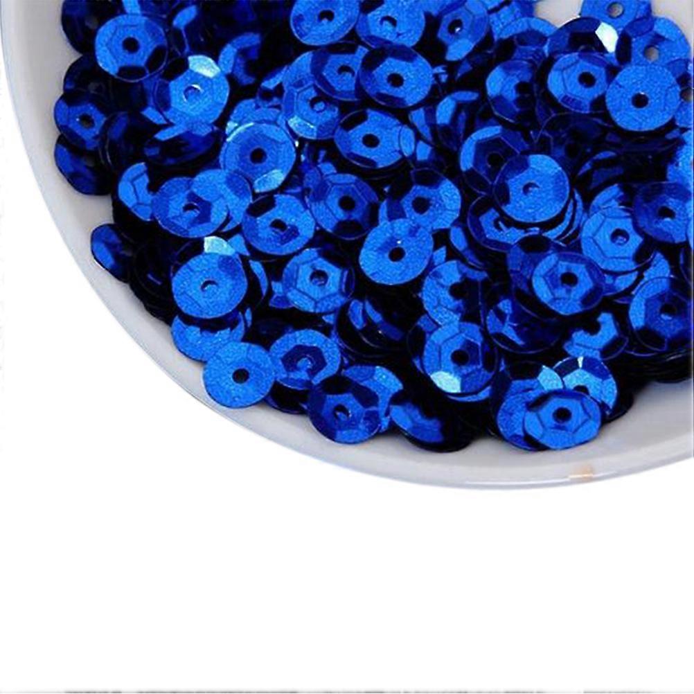 Dark Blue Sequins Round Shape for DIY Craft Projects 1000Pcs Kit
