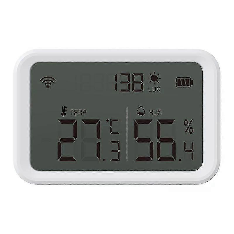 Tuya Smart Zigbee Thermometer And Hygrometer Wireless WIFI Temperature And Humidity Sensor Environmental Detector