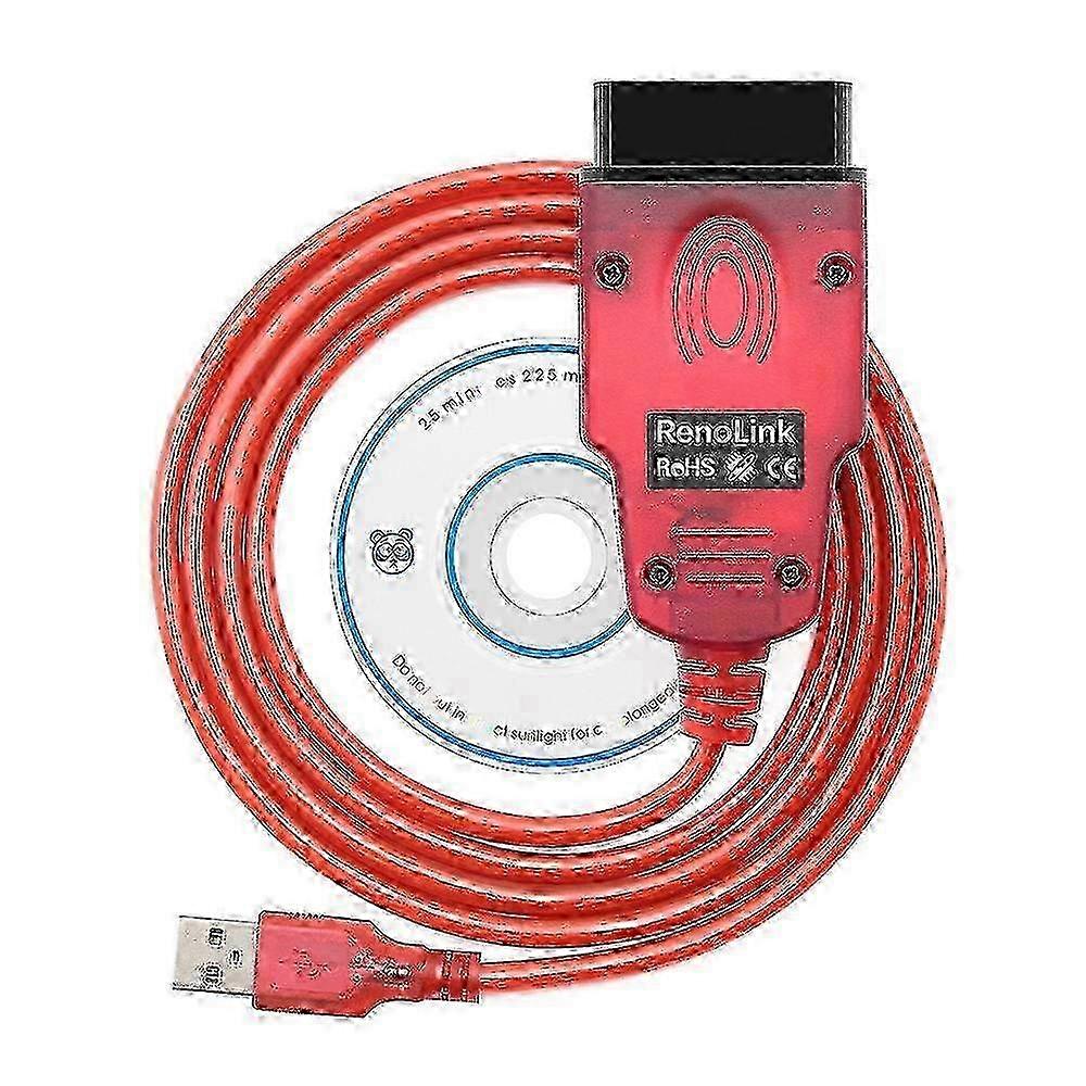 Renault Renolink V2.10 OBD2 ECU and ECM Programming Tool with Car Diagnostic and UCH Key Programming Functionality 2025