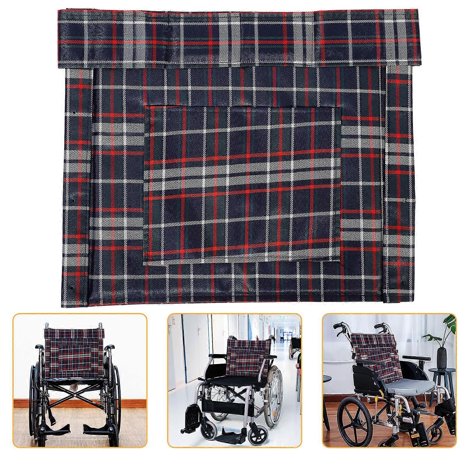 Oxford Cloth Wheelchair Backrest Comfortable Back Support 5Pcs
