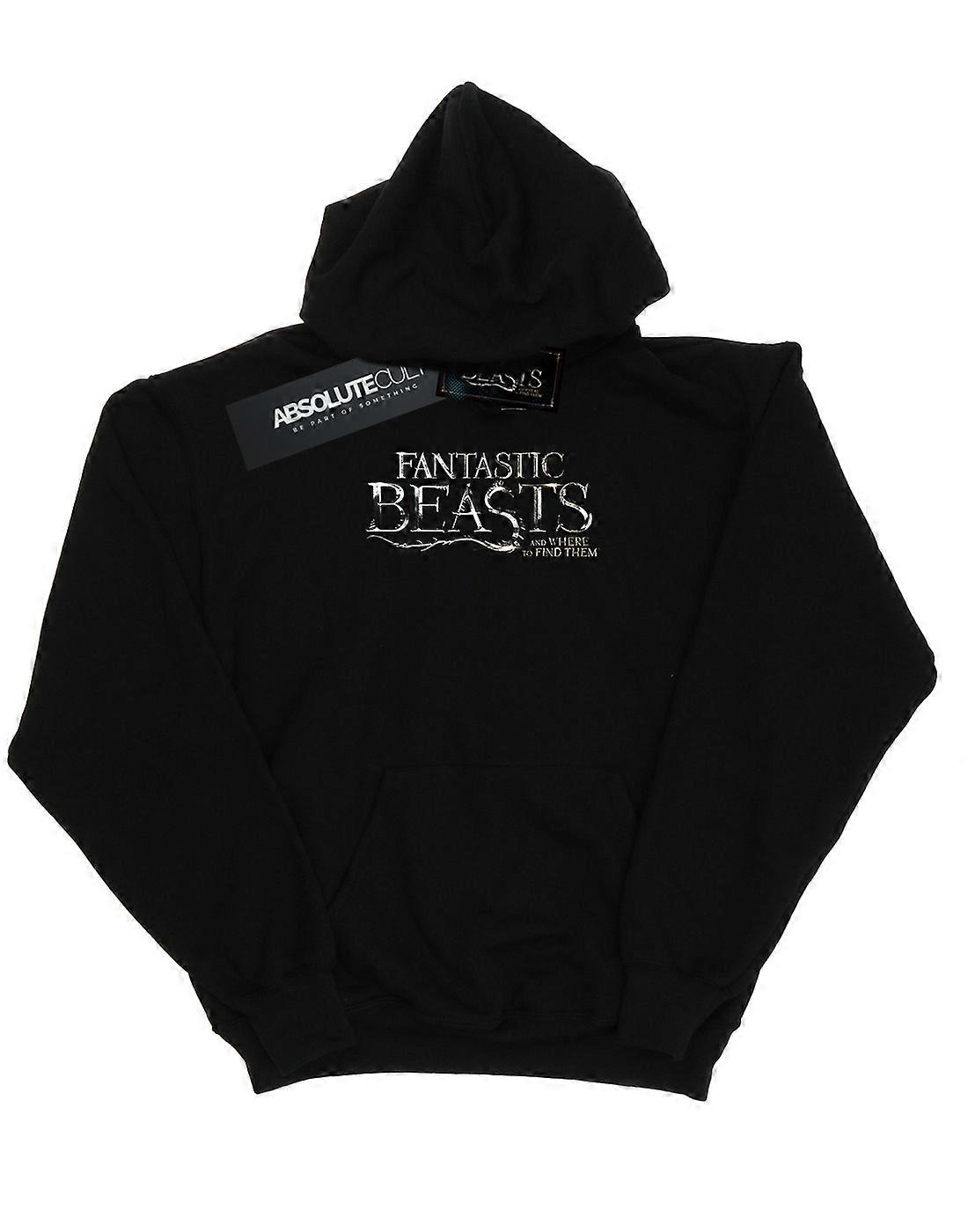 Fantastic Beasts Men's Text Logo Hoodie