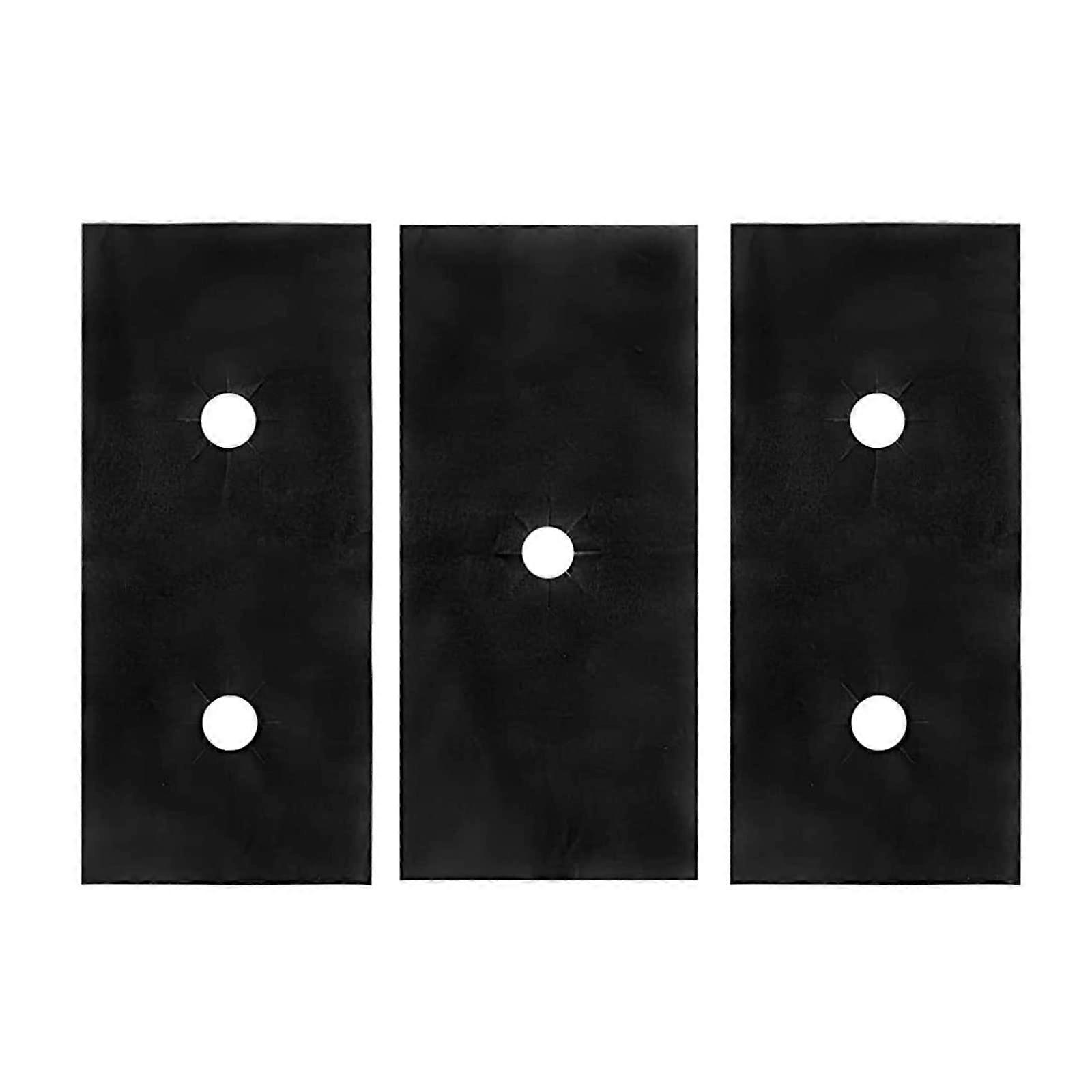 NonStick Stove Burner Covers Heat Resistant Washable Reusable Liners for Range Protector 0.4mm