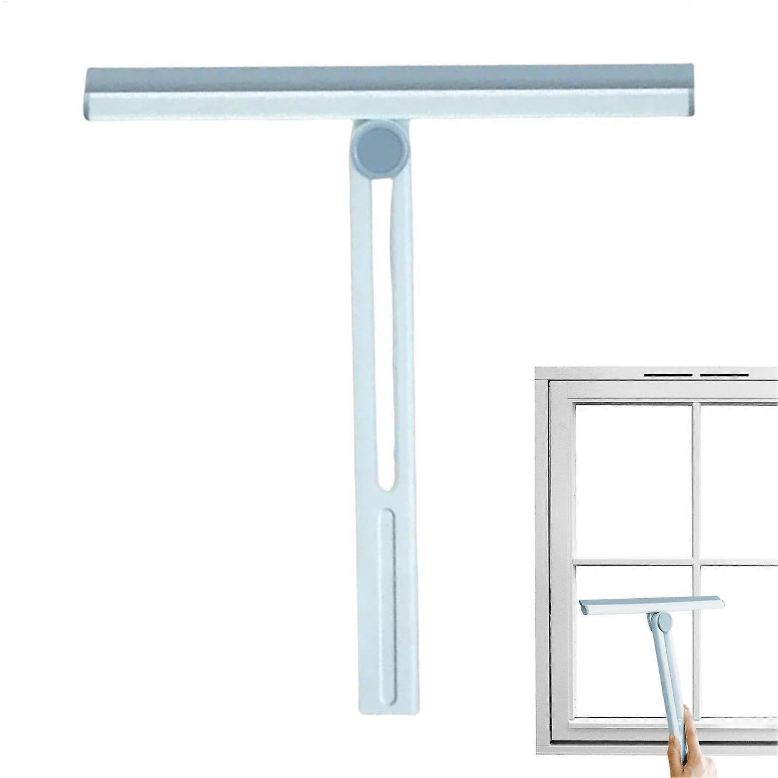 Professional DoubleSided Window Squeegee with 180° Rotatable Head for Home and Car Windshield Cleaning