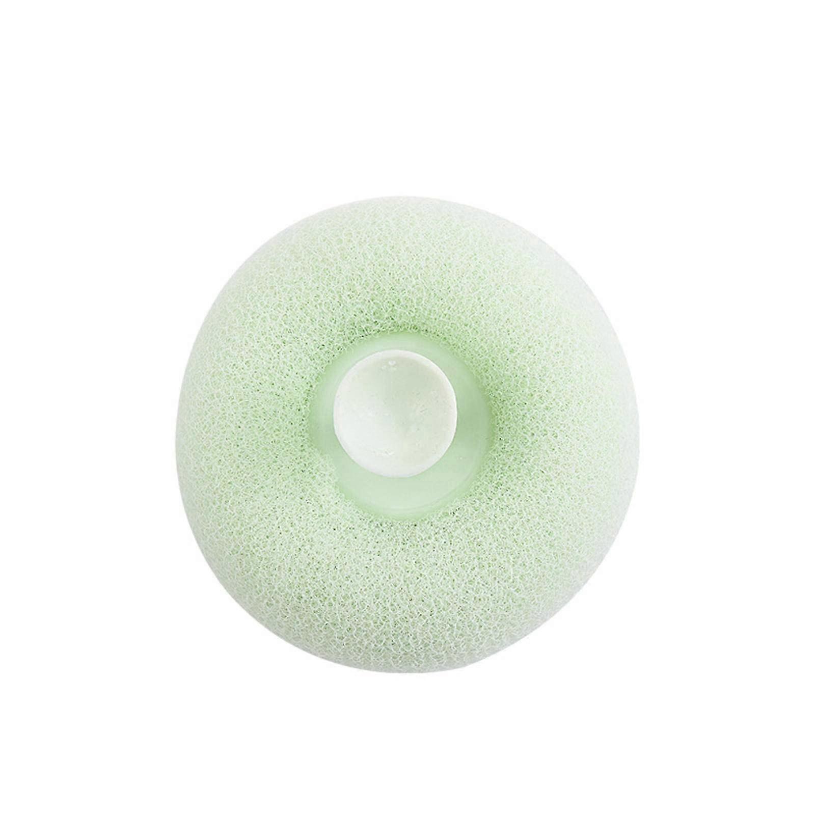 Bath Exfoliating Sponge with Handle for Deep Skin Cleaning, Loofah Back Scrubber with Suction Cup