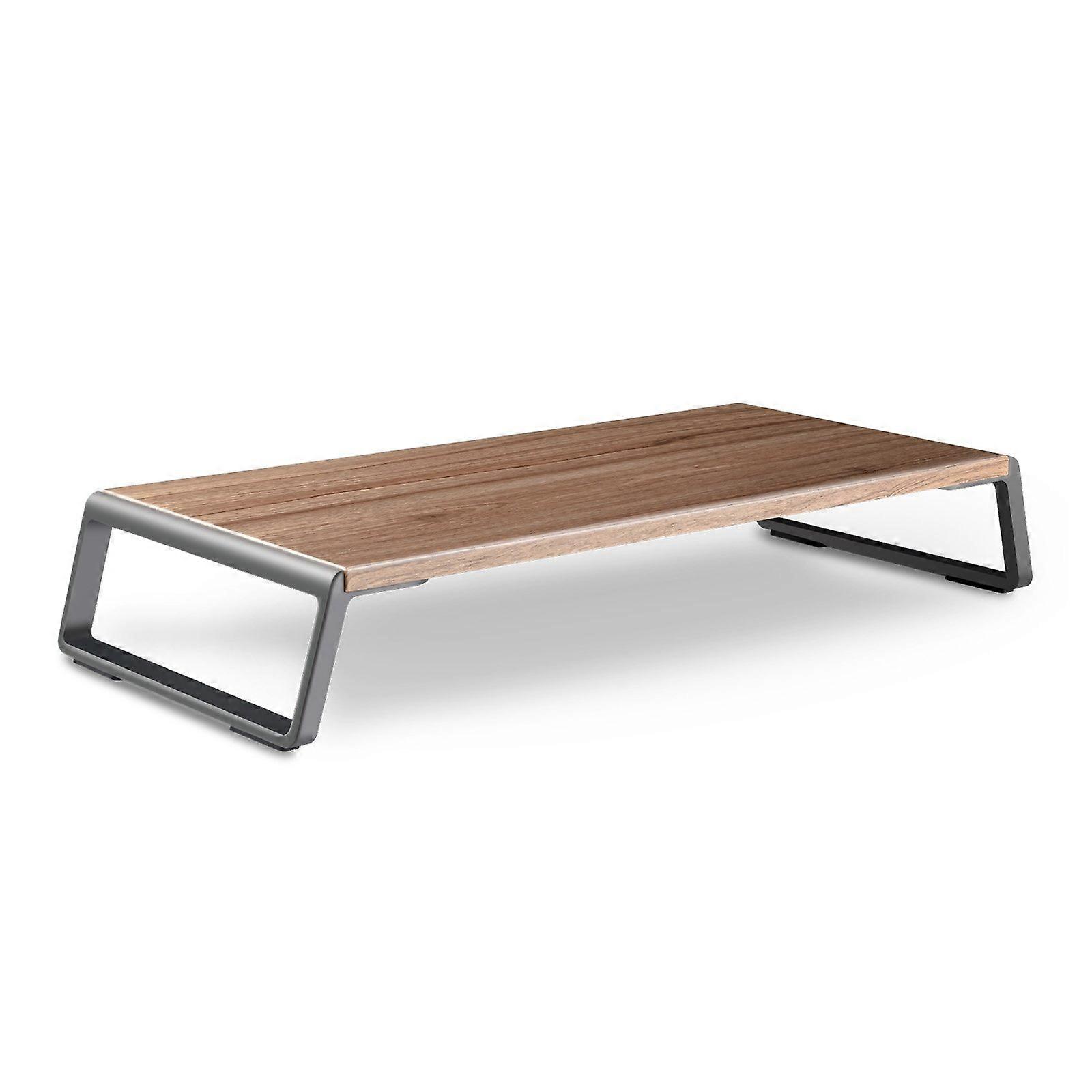 Monitor Stand Riser with Aluminum Legs, Ergonomic Height, SpaceSaving Desk Organizer