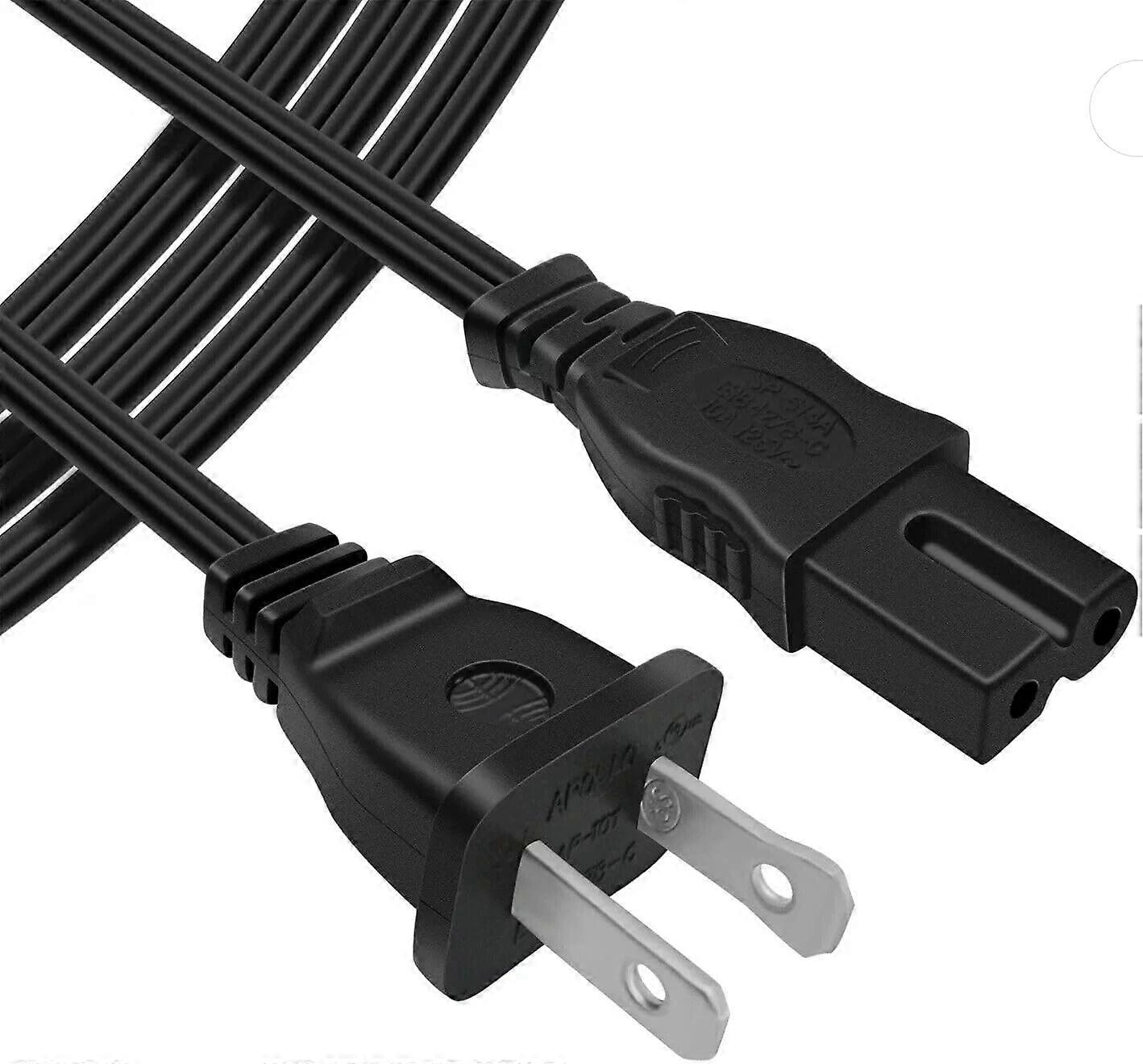 Power Cord for PlayStation PS1 PS2, 6ft AC Cable, Stable Power Delivery, Universal Compatibility