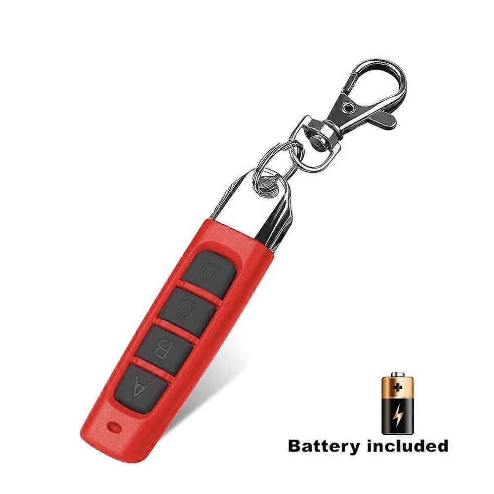433MHz Auto Copy Remote Control Electric Garage Door Opener Remote Controller Duplicator Clone Cloning Code 4 Keys Transmitter