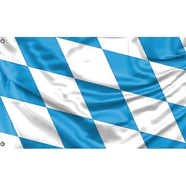 Bavaria, Germany Flag L0710