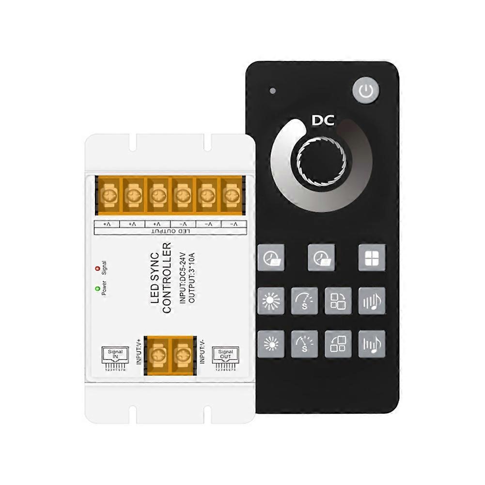 Light Strip Controller Neon Light Music Flashing Controller Synchronized 5-24V Low Voltage Timer Switch