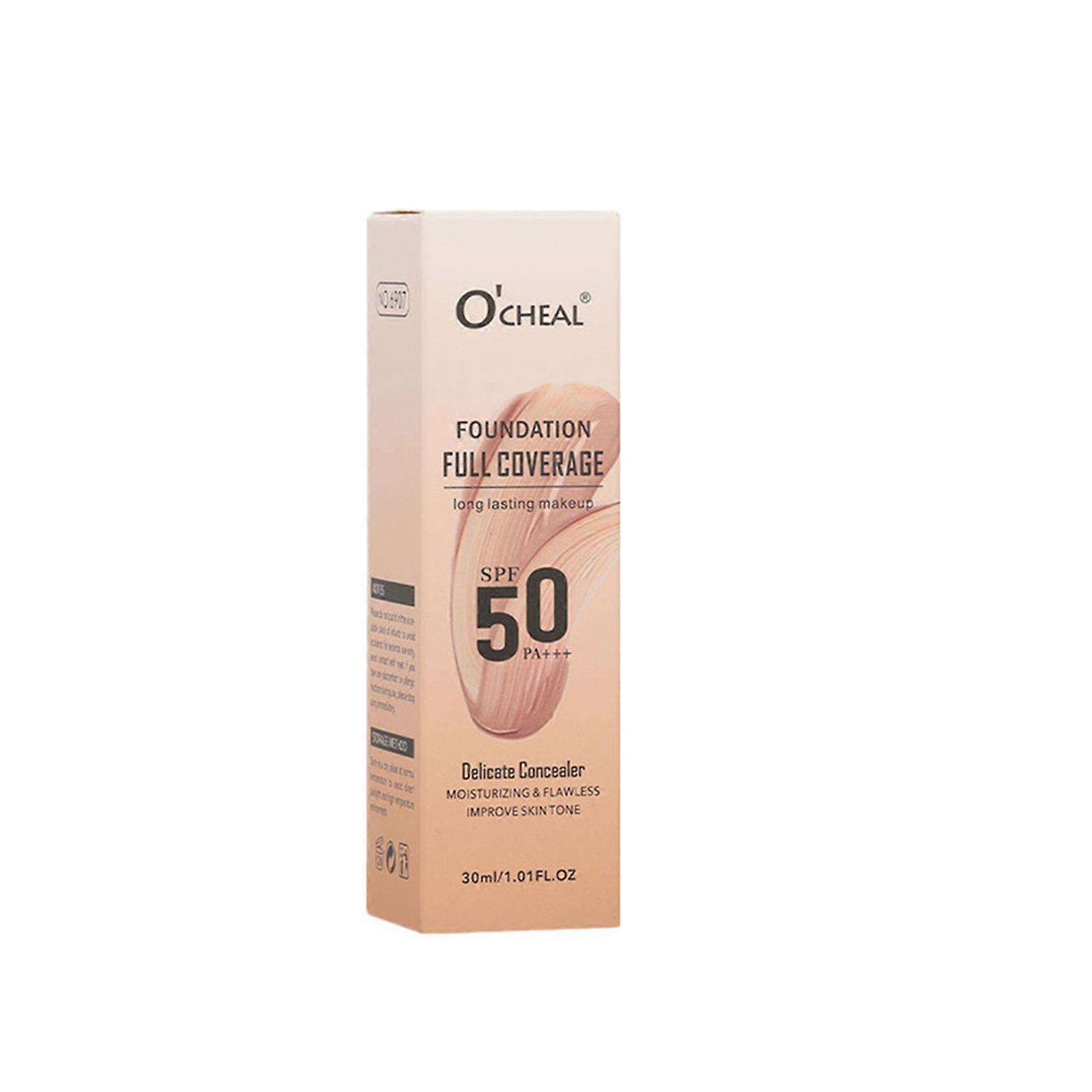Full Coverage Foundation Liquid Flawless Color-Adjusting Warm-Tone Foundation Waterproof, Long-Lasting, Moisturizing