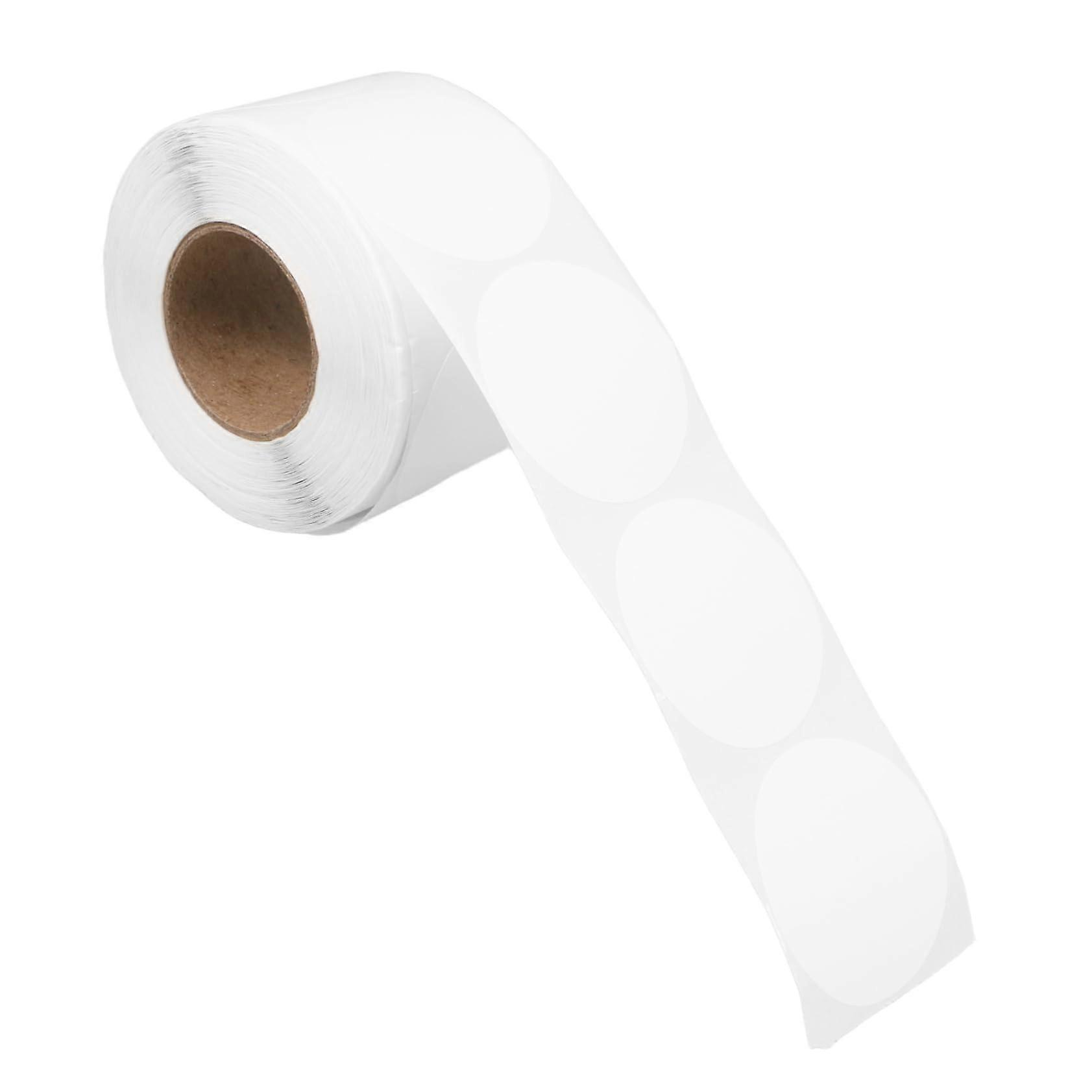 Thermal Labels Waterproof OilResistant SelfAdhesive Blank Round Paper for Barcode Printing