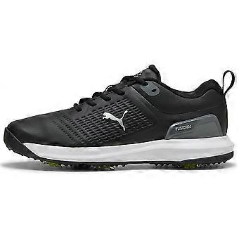 Chaussures de golf Puma Fusion Plus pour homme, en caoutchouc carbone imperméable et sans crampons