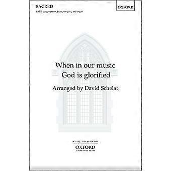 Quando nella nostra musica Dio è glorificato: Vocal score