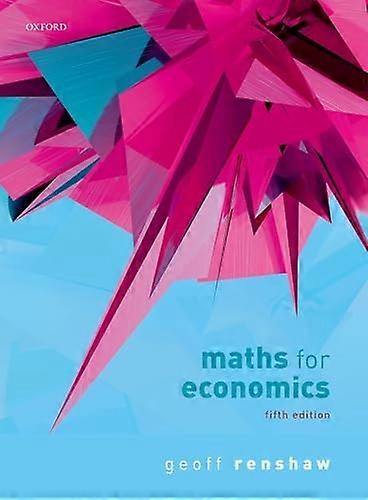 Maths for Economics