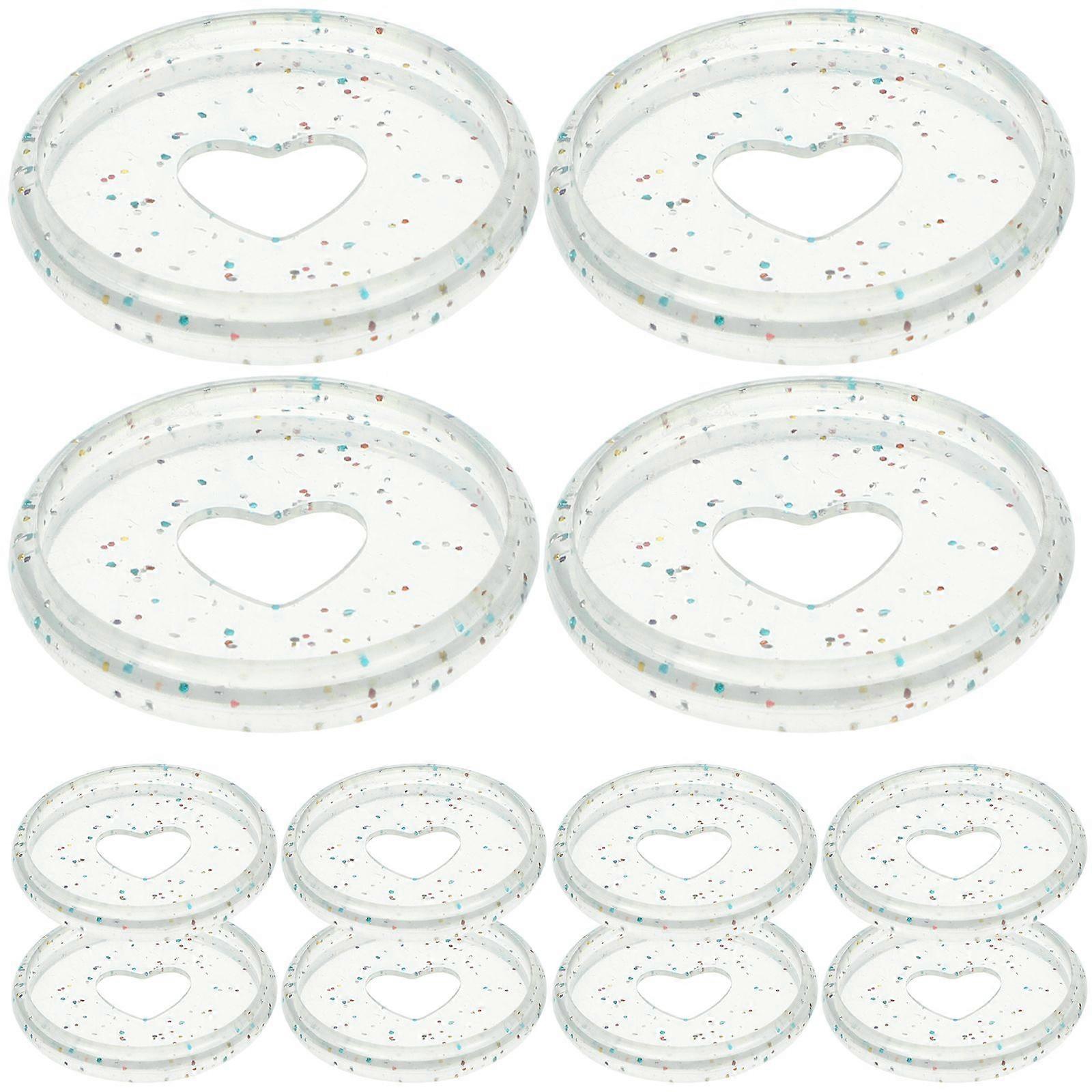 50Pcs Planner Discs Loose-leaf Bind Discs Binding Discs Small Binding Discs Notebook Binding Discs