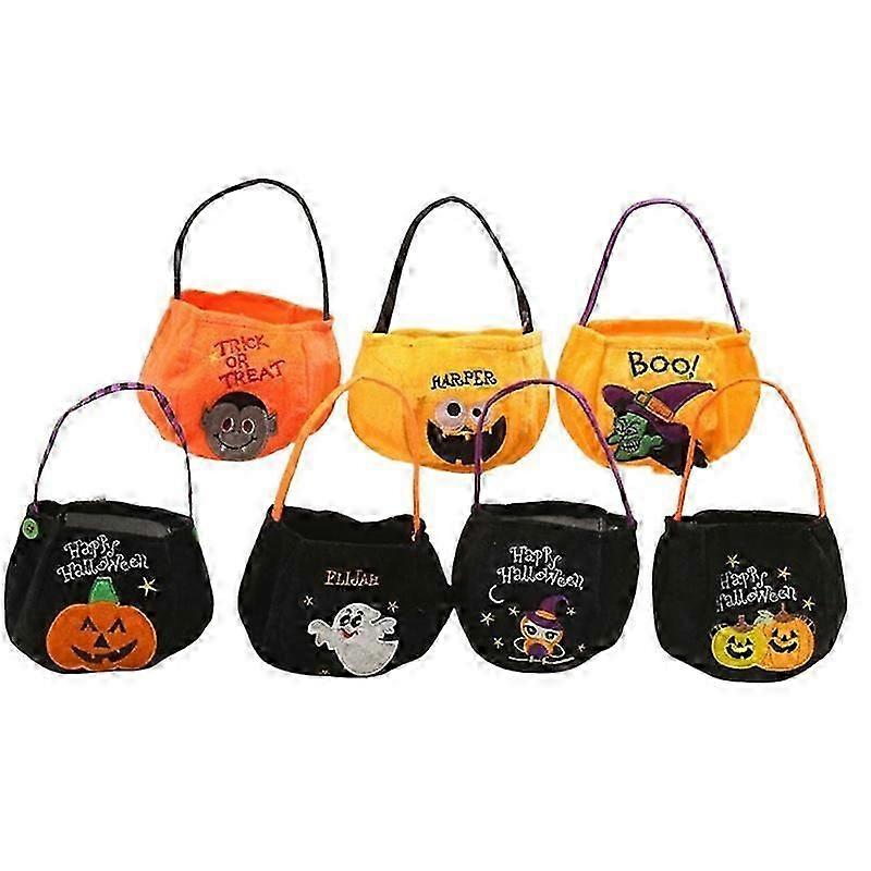 Halloween Pumpkin Tote Light Weight Durable Multifunction Convenient Spacious