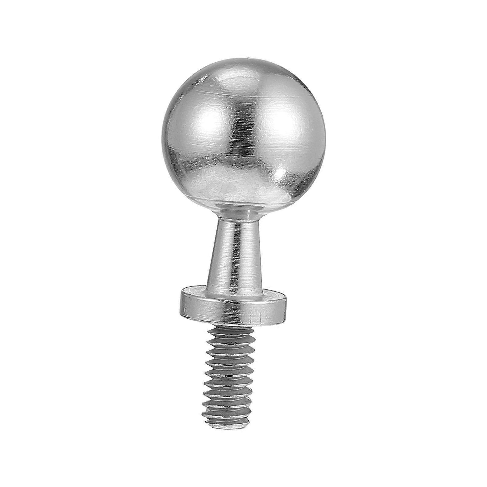 Ball Head Screw Camera Tripod Adapter Function 1Pcs Steel Silver