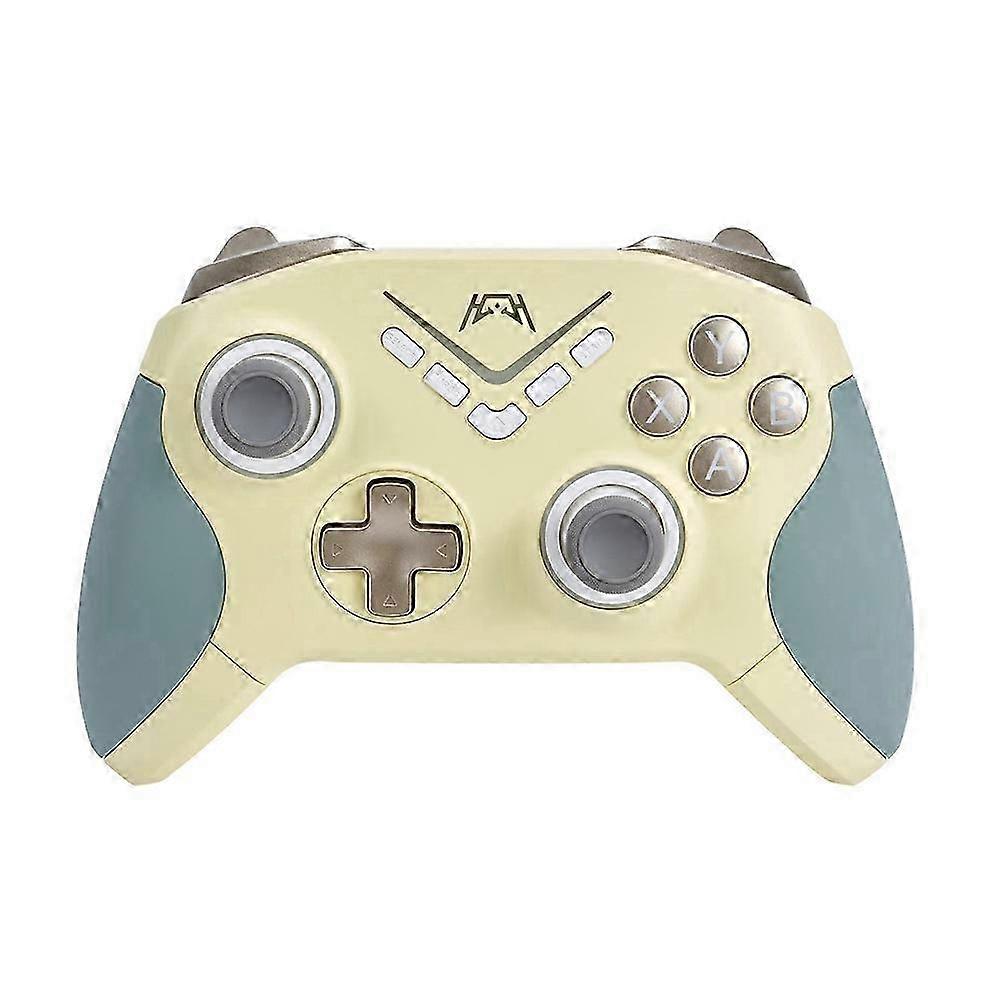 Gamepad Wireless Gaming Controller with Colorful RGB Light Hall Linear Trigger Bluetooth compatible with Switch,PC,C