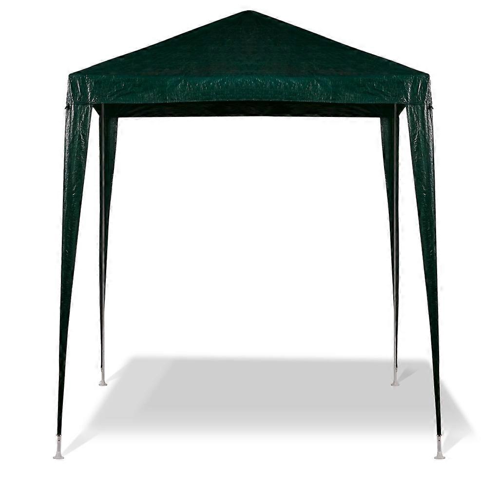 Robusto tendone verde per eventi 2x2 m - Spazioso