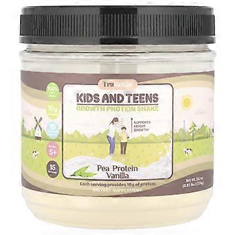 TruHeight, Kids and Teens Growth Pea Protein Shake, For Kids 5+, Vanilla, 0.82 lbs (374 g)