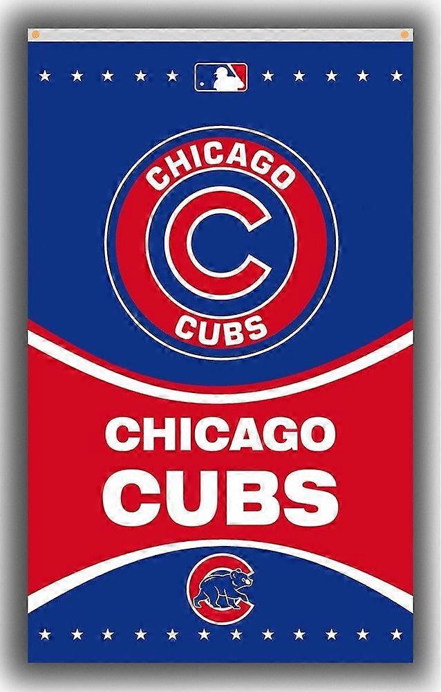 Baseball-lag minneverdig flagg Cubs-banner D0702