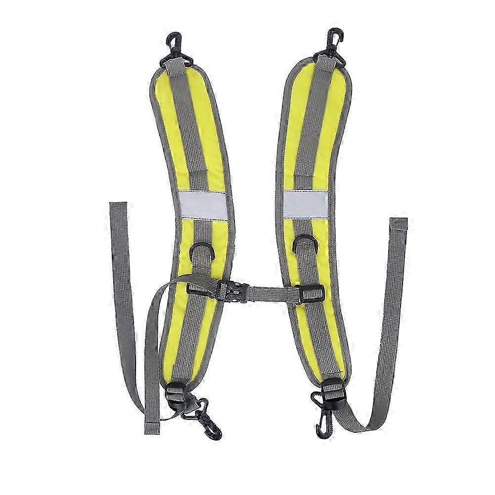 Durable backpack with adjustable straps, belt repair accessory