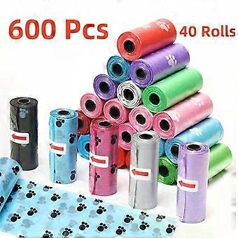 Doggy Poop Bags Strong Quality Unscented Biodegradable Puppy Poo Waste Rolls