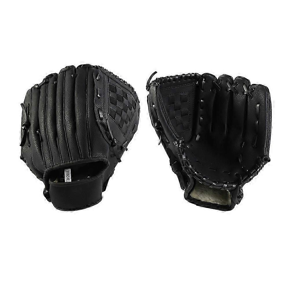 Luva para mão esquerda de beisebol, luva de softball de 11,5 polegadas com acolchoamento.