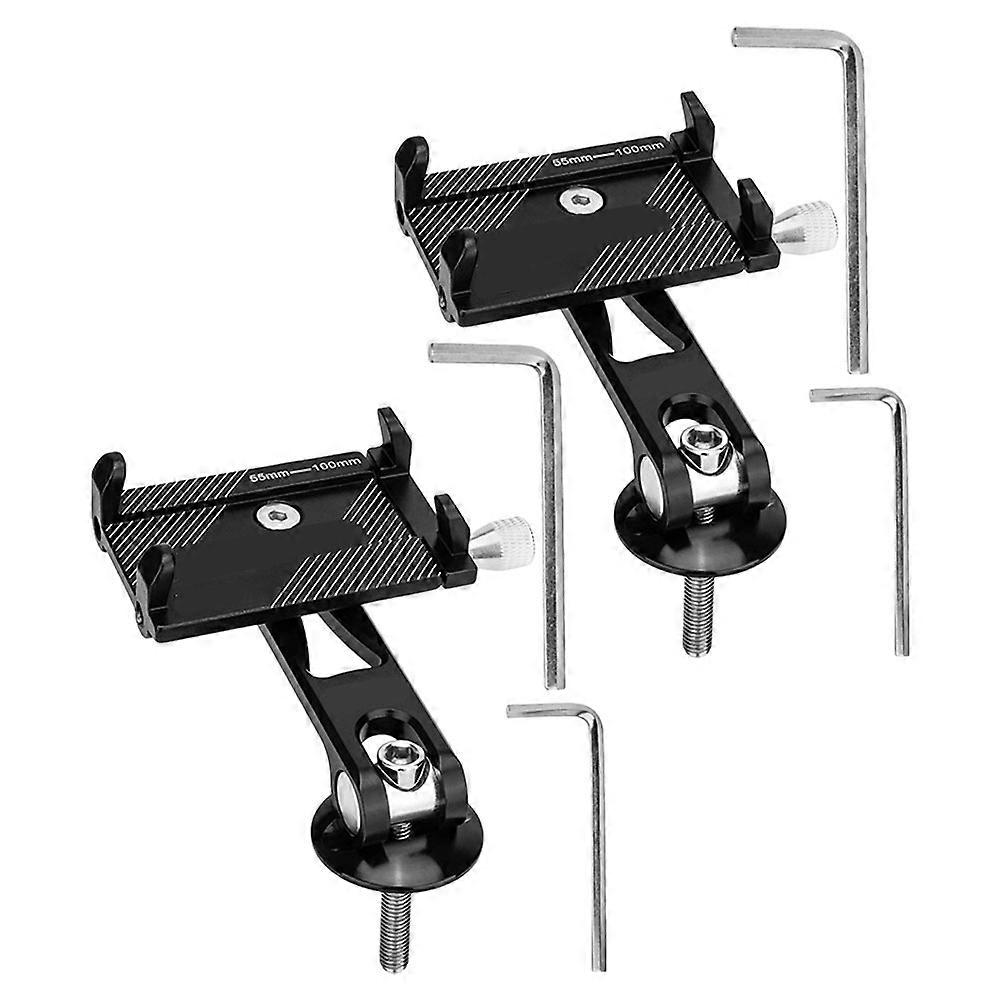 Mobile Phone Holder Bicycle Stem Mount for Secure Navigation 1Sets