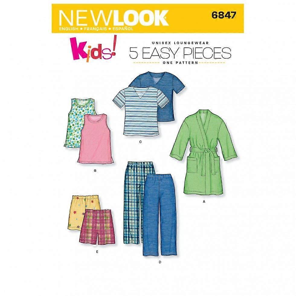 New Look Paper Sewing Pattern 6847