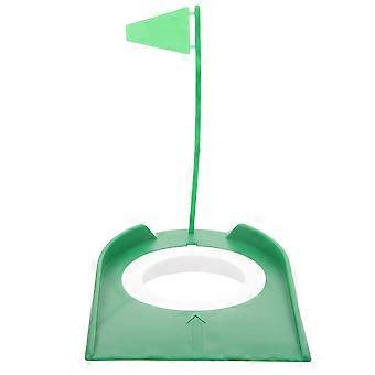 Golf Hole Cup Plastic Putting Practice Aid with Training Cup for Sports Use