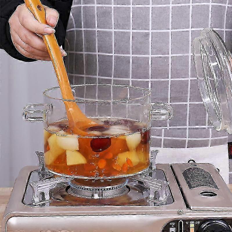 Glasskasserolle Klar kokegryte