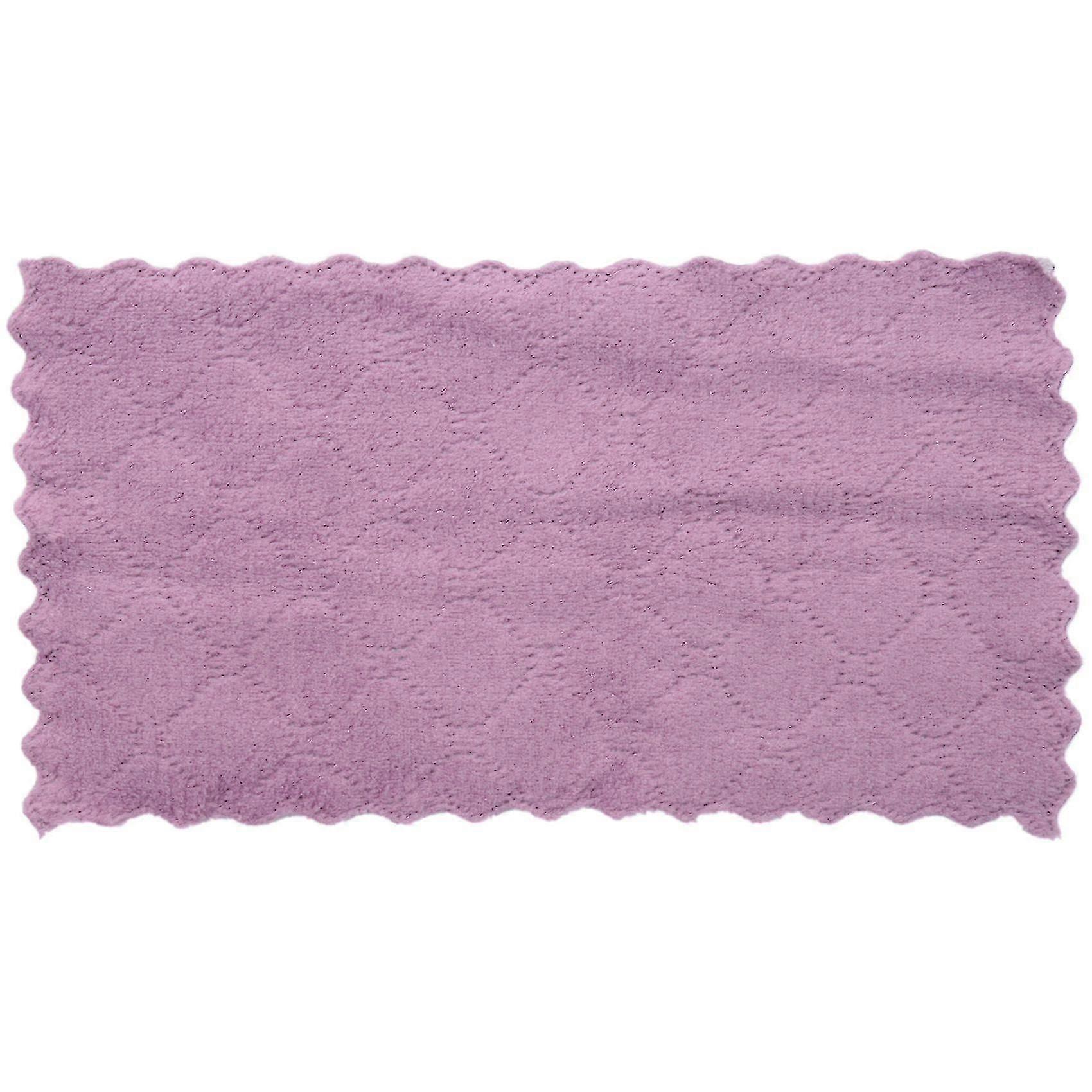 10pc Super Absorbent Microfiber Kitchen Dish Cloth Random Color