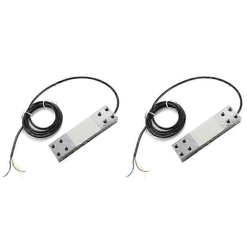 2X 200 Kg Electronic Scale Digital Load Cell Weight Sensor Platcompatible withm Scale Load Cell Durable Single Point Beam Sensor
