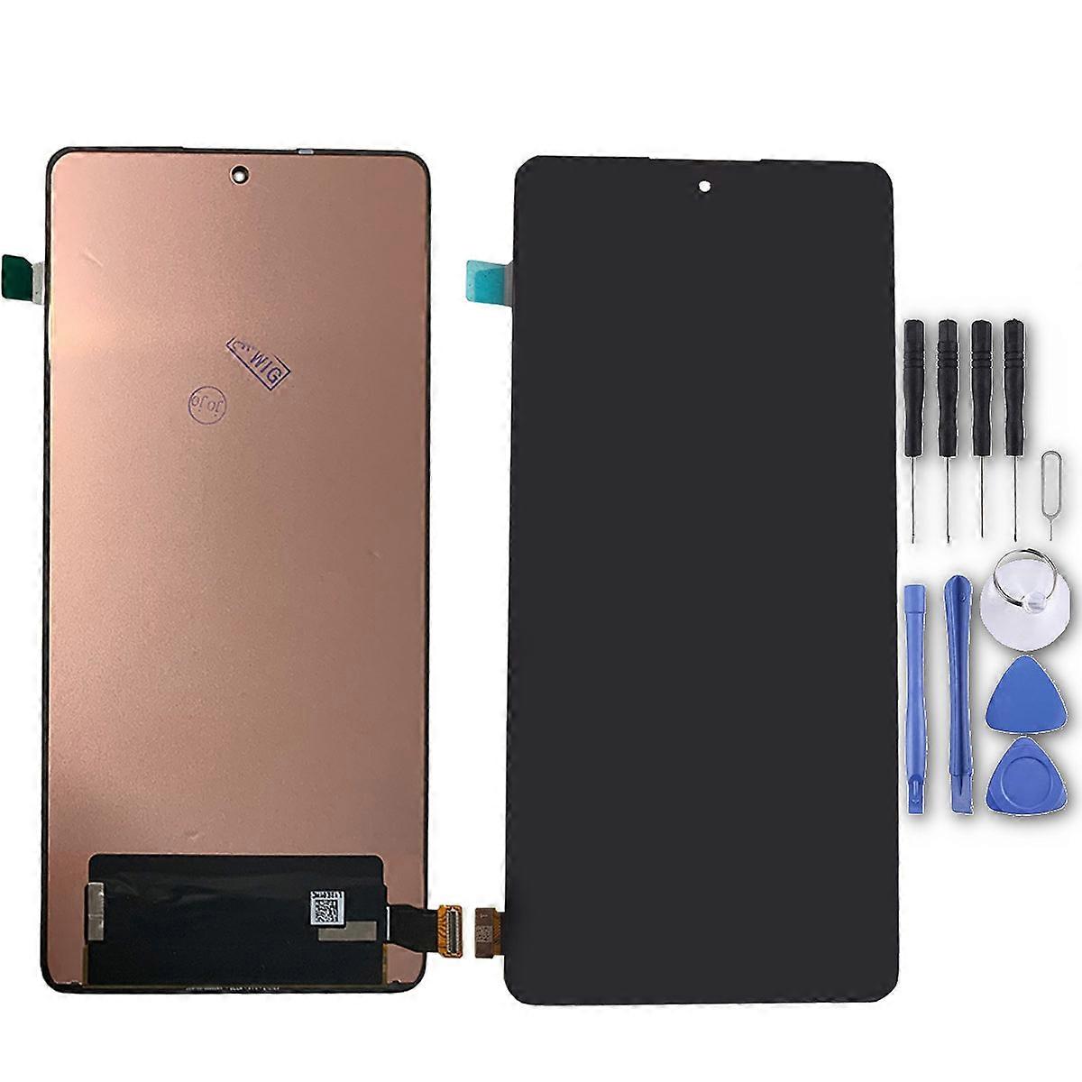 For Xiaomi Mi 11T 11T Pro Display LCD without frame Replacement Part Repair Black