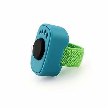 Pet Thumb Rattle Interactive Sound Toy, Non-Toxic Rubber, Squeaky Training Toy for Dogs Cats, Without Battery