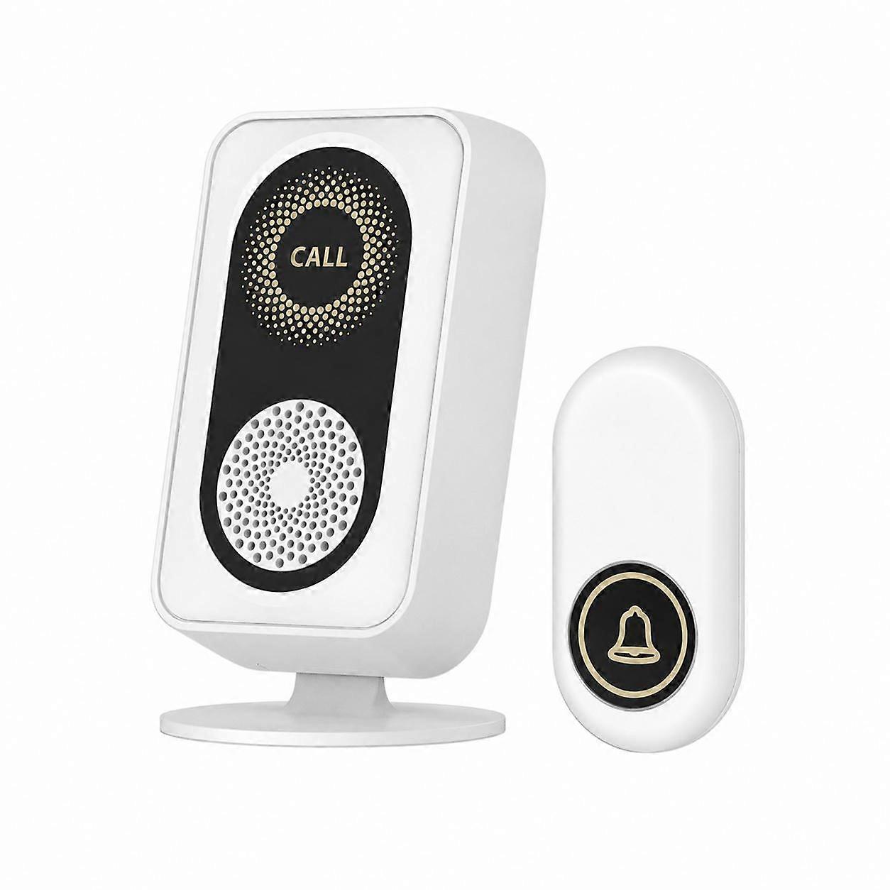 Wireless Waterproof Doorbell Caregiver Call Button Kit