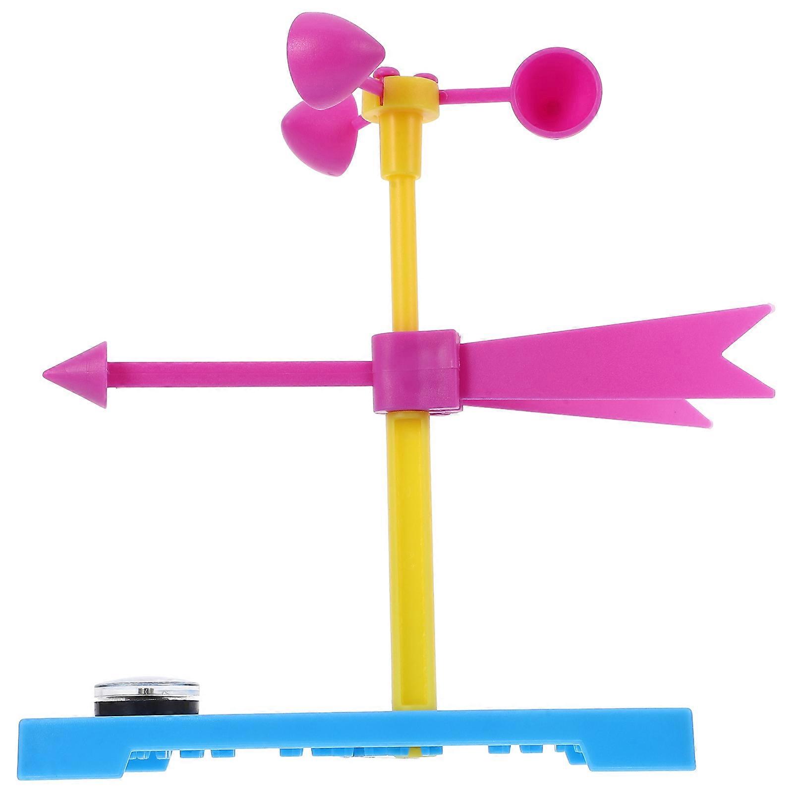Wind Indicator Vane Plastic Wind Vane Tools for Classroom Educational Stem Kit